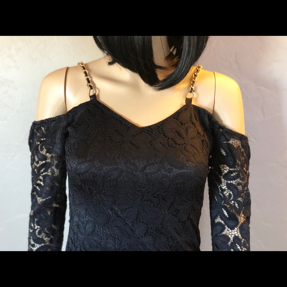 Oh Yes size small black lace formal dress ❤️prom❤️